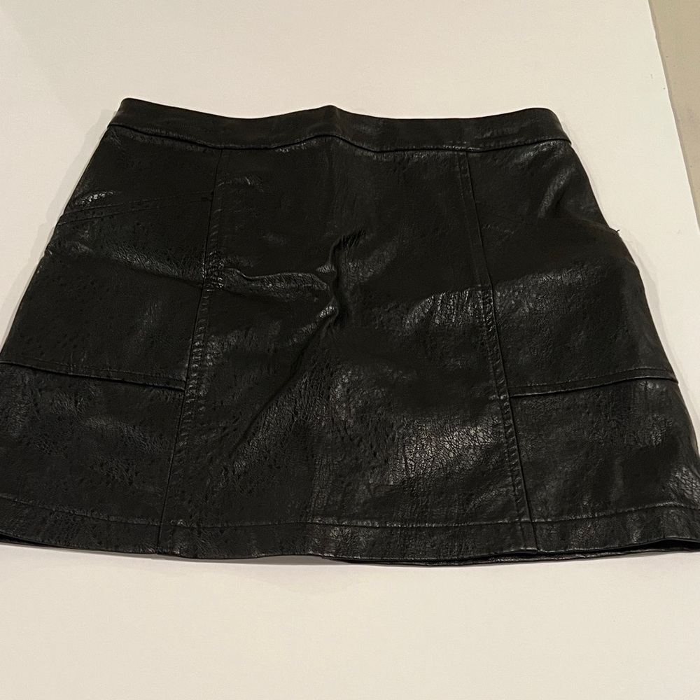 Art Class Black Mini Skirt